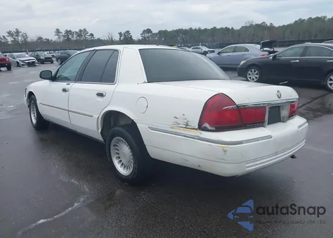 2000 Mercury Grand Marquis Ls z USA, uszkodzony, nr VIN 2MEFM75W9YX741148